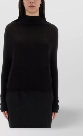 Rick Owens wool knit sweatshirt