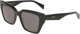 Liu Jo Lj 829S Zonnebril - Dames - Zonnebrillen - Zwart - 54 MM - Accessoires