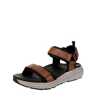 Vionic Mens Vionic Walk Max Wanderer Walking Sandals Hazelnut Leather / Mesh J3205M1200