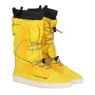 Off-white Off White Mens Black Multi Boot