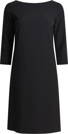 Semper Slim Sheath Jurk - Dames - Korte kleedjes - Zwart - XS - Polyester - Kleedjes