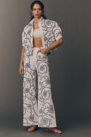 Free People Penelope High-Rise Wide-Leg Jeans