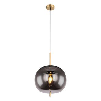Globo Lighting L&aacute;mpara Colgante - Blacky I - Lat&oacute;n - Vidrio Vidrio - Globo
