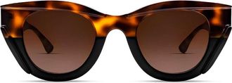 Thierry Lasry Dismissy 257 Womens Sunglasses Black Size 48