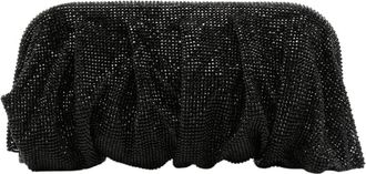 Benedetta Bruzziches Venus La Grande - Dames - Clutches - Zwart - ONE Size - Satijn - Tassen