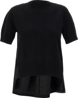 sacai Truien & Vesten, Dames, Zwart, M, Truien