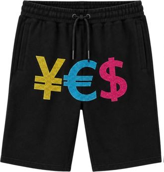 Hudson Outerwear Mens Yes Writing Shorts In Black