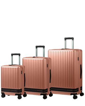 Champs Luggage Fresh Ii 3Pc Expandable Luggage Set