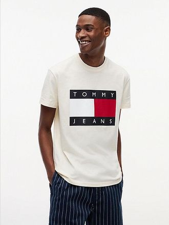 Tommy Hilfiger Flag Badge Crew Neck T-Shirt