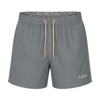 MC2 Saint Barth Beachwear, male, Gray, Size: XL Patmos Swim Shorts