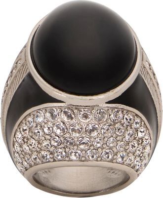 Roberto Cavalli Anello - - Accessories - Donna - Nero - ONE SIZE