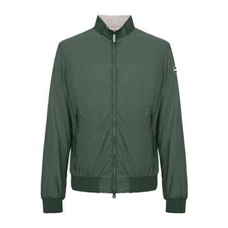 Colmar Bomber Jackets, male, Green, Size: 2XL Unlined Reversible Jacket