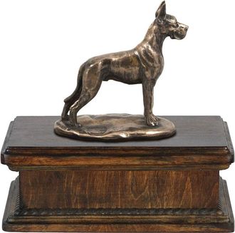 OEM Gran Dan&eacute;s I - Urna Para Cenizas De Perro, Urna Cl&aacute;sica Con Estatuilla, Urna Elegante Con Perro De Art-dog