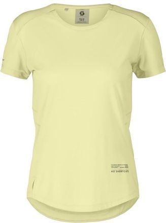 Scott Tee Endurance Tech S/S Laufshirt f&uuml;r Damen | gelb