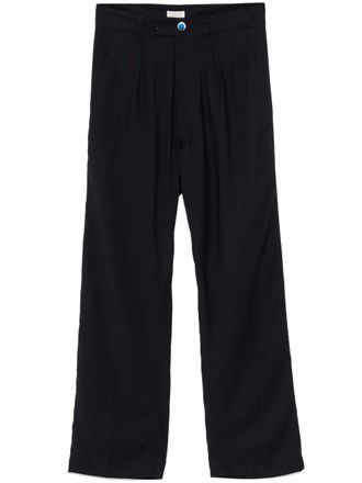 Fursac pleat-detail trousers - Blue