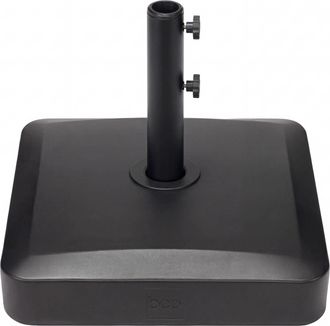 Best Choice Products Fillable Plastic Patio Umbrella Base Stand, Pole Holder w/ Adjustment Knob, Asscher Design