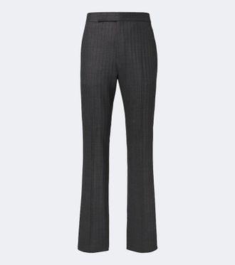 Tom Ford Herringbone wool suit pants
