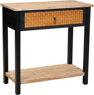 Wanderlust Deco Wanderlust Deco - Recibidor De Madera Con 1 Cajon Y 1 Balda 80x38x82