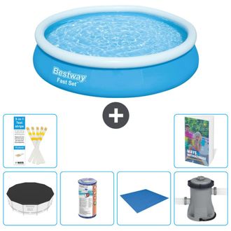 Bestway Piscina Bestway Fast Set Redonda - 366x76 Cm - 7-piezas S167