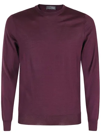 Drumohr round-neck long-sleeves sweater - Purple