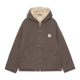 Carhartt Work in Progress Carhartt Wip, Light Jackets, male, Brown, Size: XL Mitch Jacket