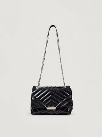 A|X Armani Exchange Borsa Armani Exchange in pelle sintetica chevron