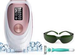OEM Dispositivo De Depilaci&oacute;n L&aacute;ser Para Mujeres Y Hombres, Color Oro Rosa