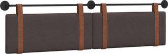 vidaXL Cabecero Colgante Marr&oacute;n Oscuro Pu Antiguo Vidaxl