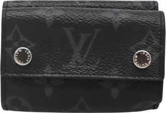 Louis Vuitton Discovery Black Canvas Wallet (Pre-Owned)