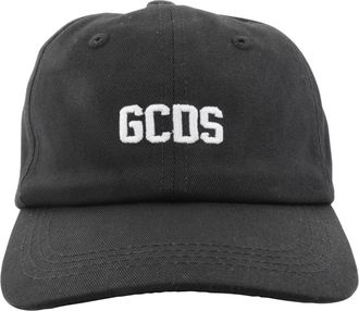 GCDS Essential Cotton Gabardine Baseball Hat