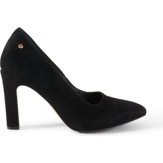 Stinaa.J Jackie Orthopedic Suede Pumps in Black Suede at Nordstrom, Size 39.5