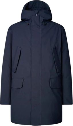 Save The Duck Wilson Parka - Heren - Parka Jassen - Blauw - 2XL - Leer - Jassen