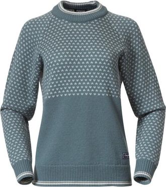 Bergans Alvdal Wool Jumper Merinopullover f&uuml;r Damen | grau