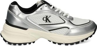 Calvin Klein Sneakers met logo - Zilver