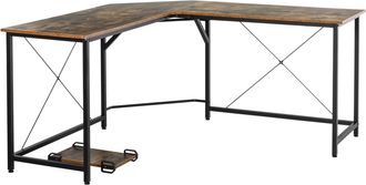 Carter's Corner Gaming Desk L-Shape Computer PC Workstation Home Office Three Worktop Writing Table 150 X 150 X 75 Cm - CARTER | TJ Hughes