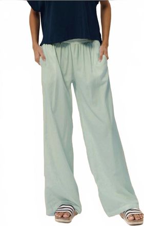 Cali Dreaming Palais Pant In Aloe
