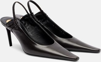 Saint Laurent Pumps slingback Anne-Marie 75 in pelle