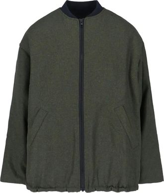 Cap zip-up jacket - Green