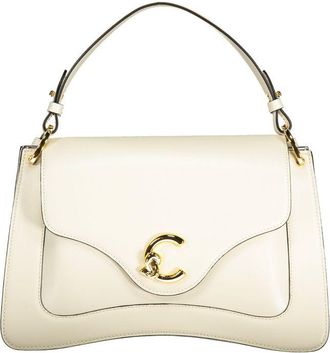 Coccinelle White Leather Womens Womens Bag