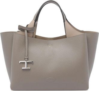 Tod's Tods Womens Mini Leather Tote Bag