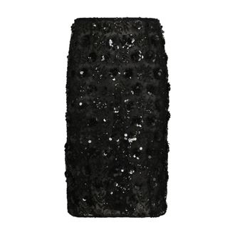 Dolce & Gabbana Mujer, Faldas, Negro, Talla: S