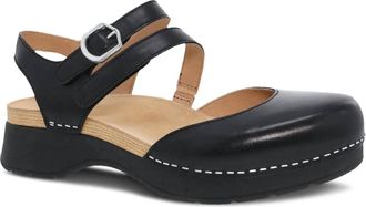 Dansko Womens Rissa Nappa Mary Jane Sandal In Black