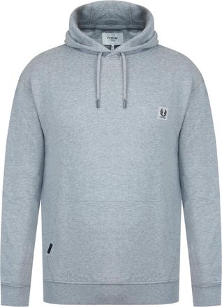 Firetrap Hoodie met trekkoord voor heren (Grijs Marl Marl)