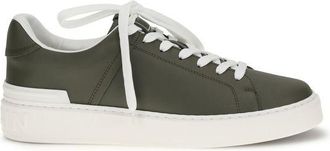 Balmain Bicolor Calf Leather Bos Taurus Mens Sneakers