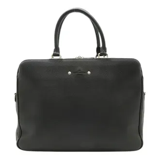 Louis Vuitton Pre-owned Handbags, female, Black, Size: ONE SIZE Pre-owned Armand Taurillon Leather Briefcase