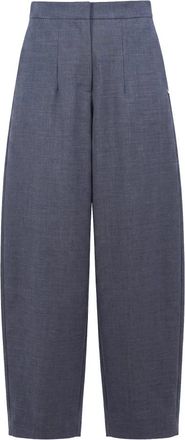 ottod'Ame Wijde broek - Dames - Broeken - Grijs - M - Broeken