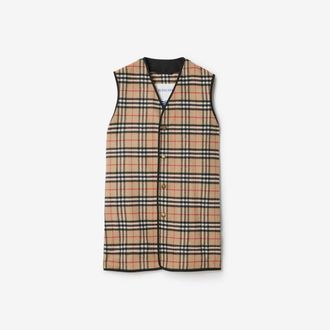 Burberry Check Wool Cashmere Warmer