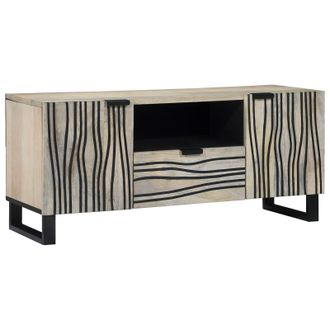 Berkfield Home Media Storage Cabinets & Racks with Drawer with Shelf with Storage with Door White & Black