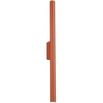 Wonderlamp Aplique De Pared Vacu Rojo, 2 Luces