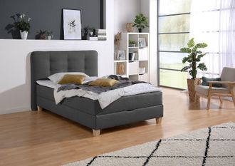 HOME AFFAIRE Boxbett inklusive Kaltschaum-Topper und Bettkasten